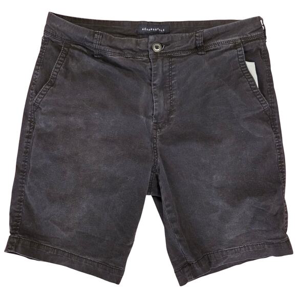 Aeropostale Denim Black Jean Shorts - Men's Size 32 - Picture 1 of 6